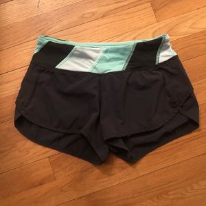 lululemon speed shorts